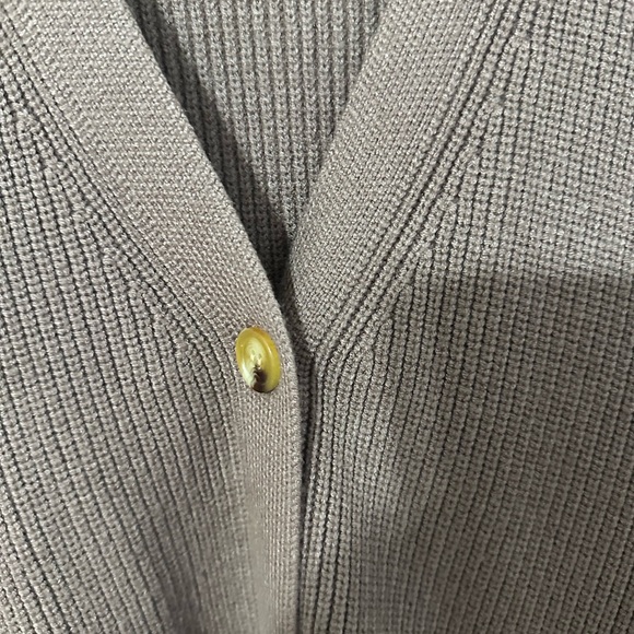 Women’s Brown Chunky Cardigan Size Small - Picture 6 of 8